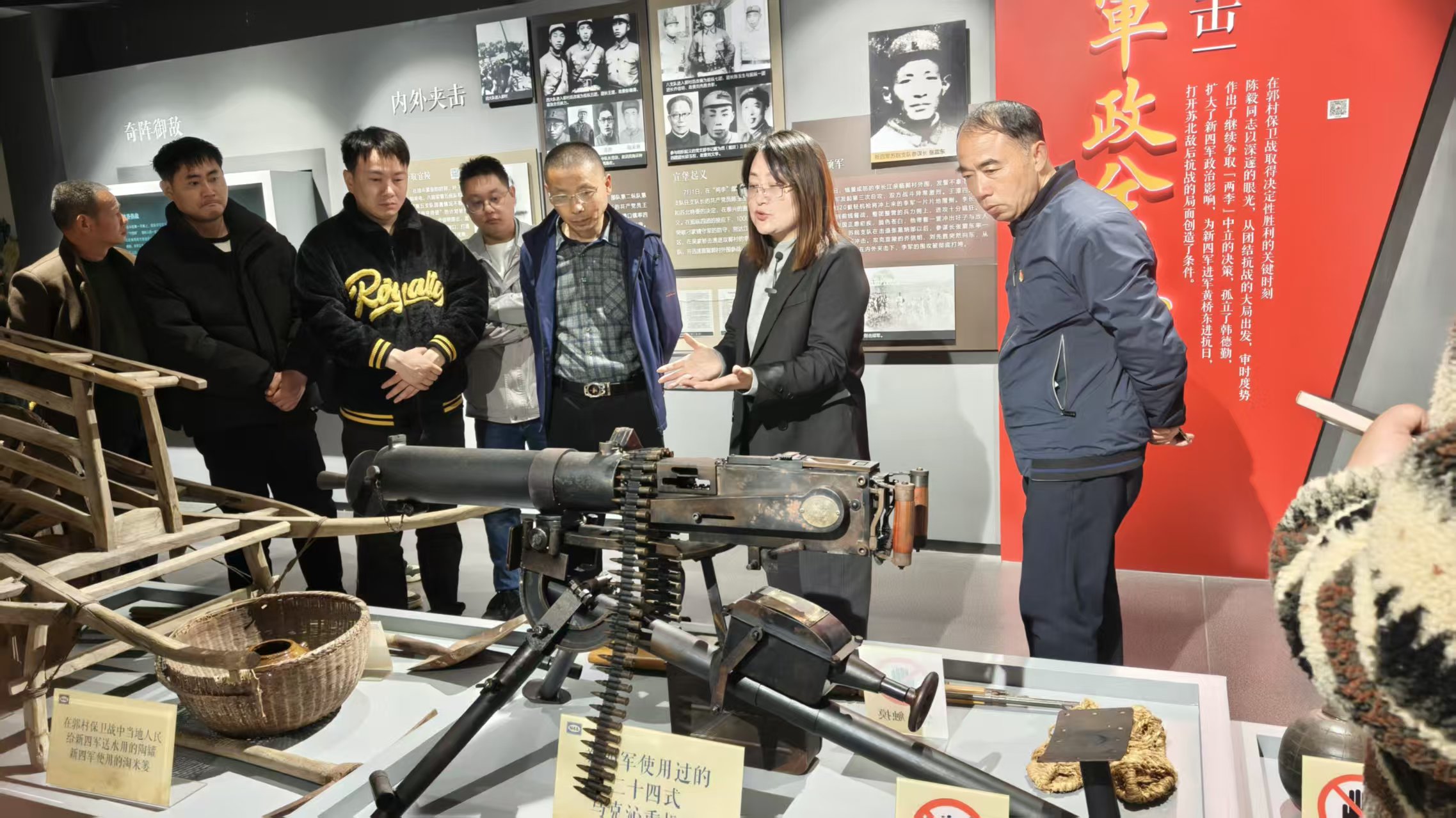 參觀文物展品